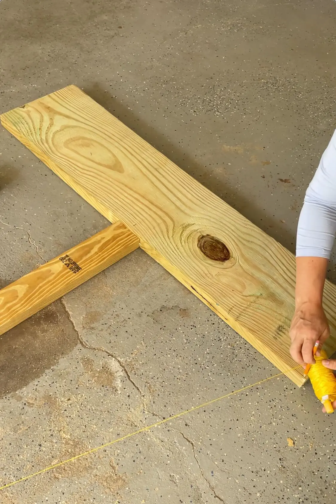 Creating an arch detail using string.